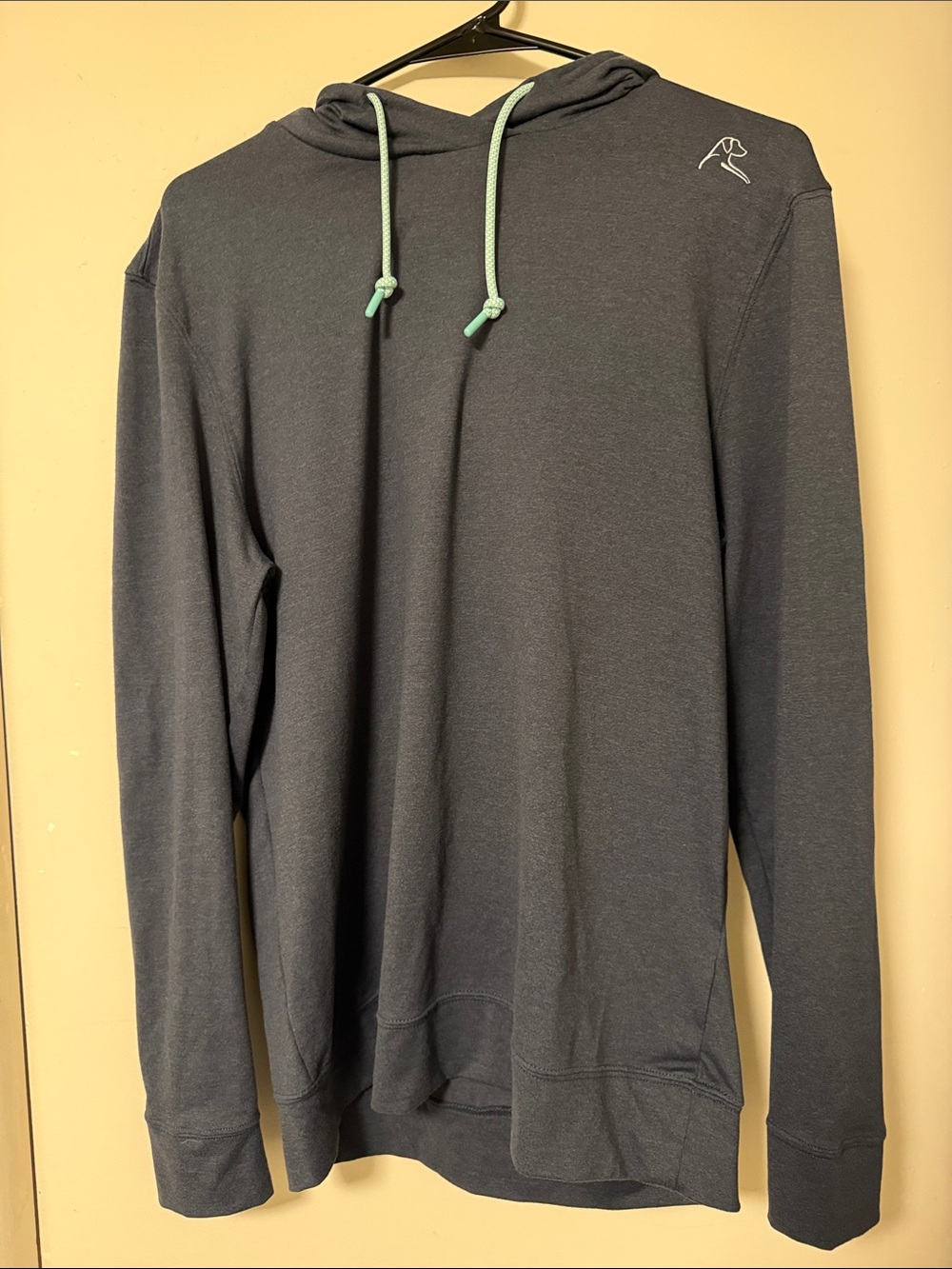Rhoback Hesi Performance Hoodie - Heather Dark Gray